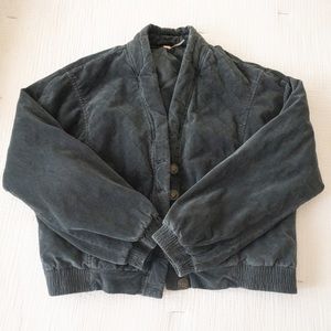 Quilted Bomber Jacket